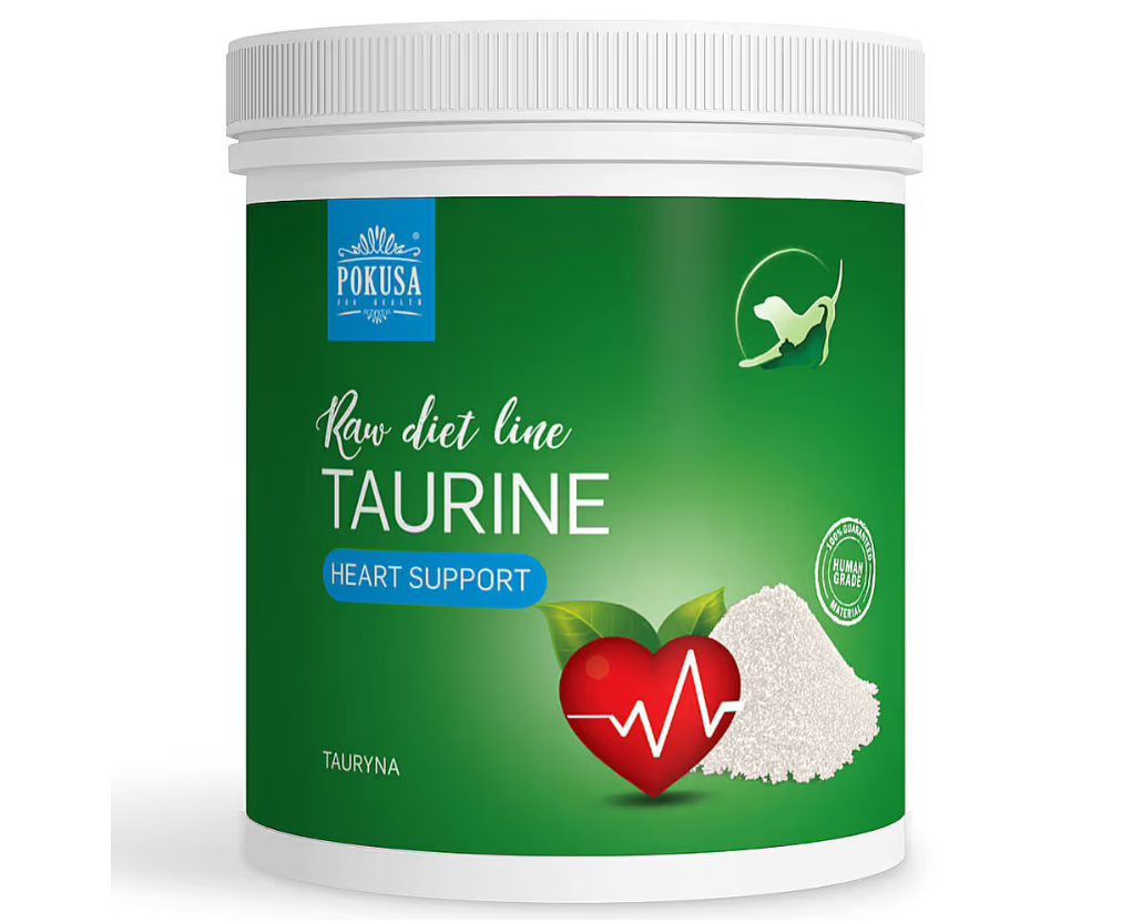 Pokusa RawDietLine Taurine 100g – tauryna dla dobermana na serce i przeciw DCM