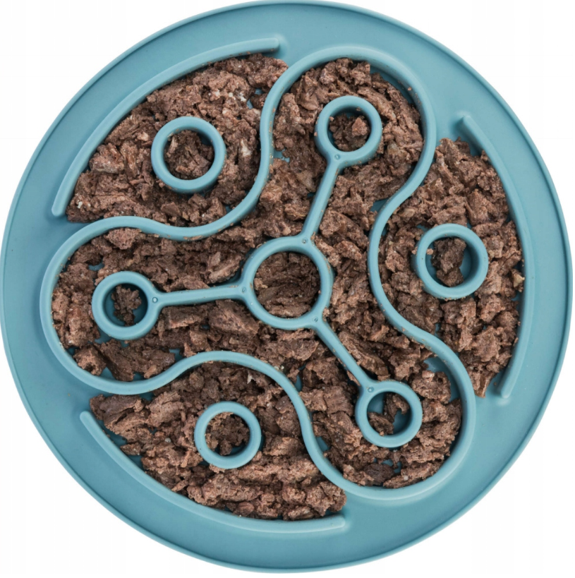 Mata do Lizania dla Dobermana Trixie Niebieska 28 cm Antystresowa Pojedyncza z Tworzywa | SklepDoberman.pl