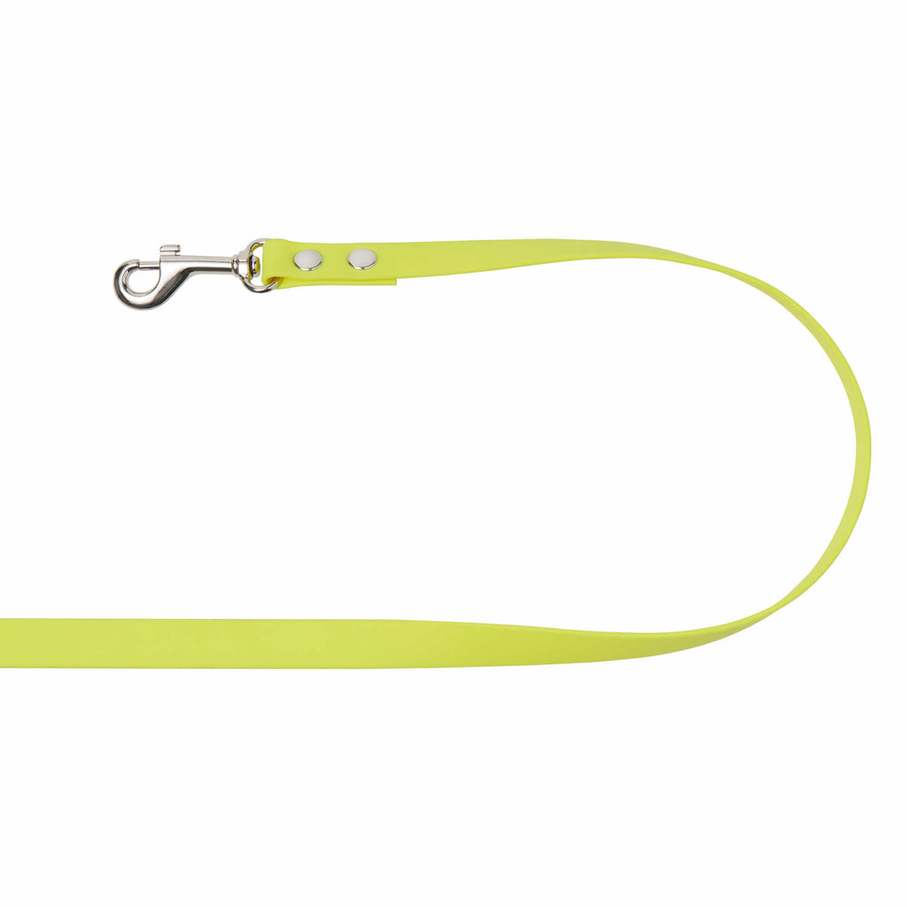 Smycz Treningowa dla Dobermana John Dog Black 9,5 m – Wodoodporna Taśma PCV Neon Czarna